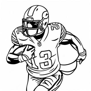 Tyreek Hill Coloring Pages