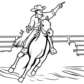 Rodeo Coloring Pages