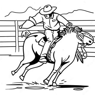 Rodeo Coloring Page 11426-9287