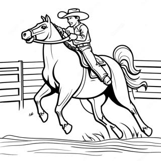 Rodeo Coloring Page 11426-9288