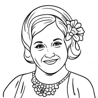 Feliz Dia De Las Madres Coloring Page 11446-9306