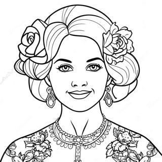 Feliz Dia De Las Madres Coloring Page 11446-9308