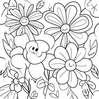 Beautiful Flowers For Mother S Day Coloring Page 11447-9302