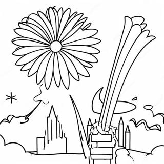 July Coloring Pages