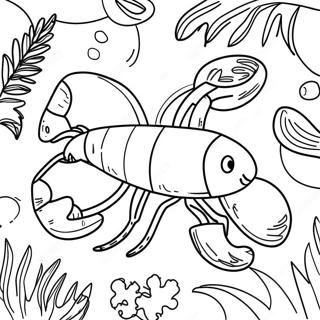 Lobster Coloring Pages