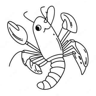 Lobster Coloring Page 11506-9350