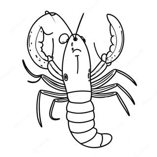 Lobster Coloring Page 11506-9351