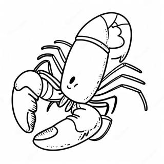 Lobster Coloring Page 11506-9352