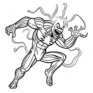 Carnage In Action Coloring Page 1152-923