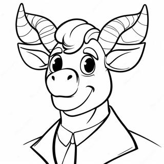 Blitzo With His Horns Coloring Page 11557-9390