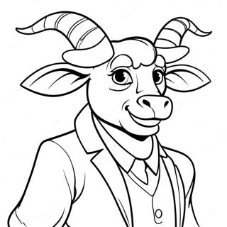 Blitzo With His Horns Coloring Page 11557-9391