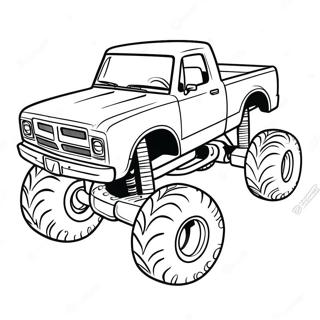 Spiderman Monster Truck Coloring Pages