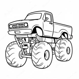 Spiderman Monster Truck In Action Coloring Page 11566-9400