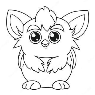 Furby Coloring Page 11576-9405