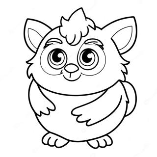 Furby Coloring Page 11576-9406