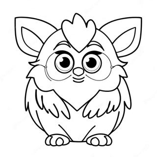 Furby Coloring Page 11576-9408