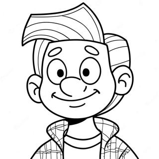 Hey Arnold Coloring Pages