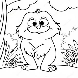 The Lorax Coloring Pages