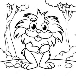 The Lorax Coloring Page 1161-927