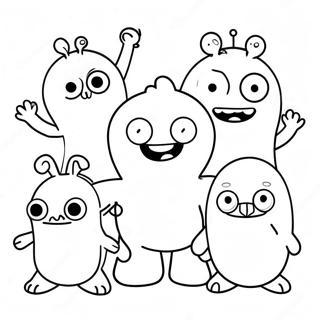 Ugly Dolls Coloring Page 11626-9443