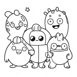 Ugly Dolls Coloring Page 11626-9444