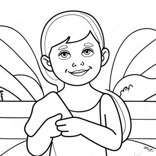 Kindness And Respect Coloring Page 11637-9453