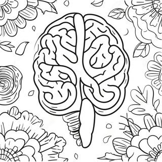 Brain Sheet Coloring Pages