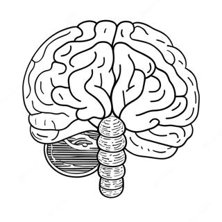 Brain Sheet Coloring Page 11656-9462