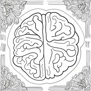 Brain Sheet Coloring Page 11656-9463