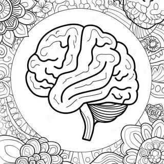 Brain Sheet Coloring Page 11656-9464