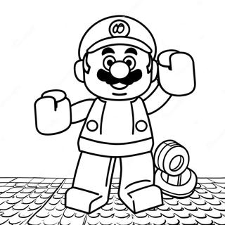 Lego Mario Coloring Page 11686-9499