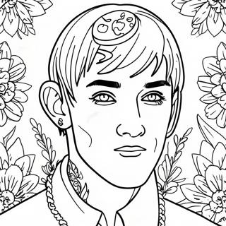 Lil Peep Coloring Page 11696-9494