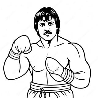 Rocky Coloring Pages