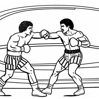 Rocky Coloring Pages