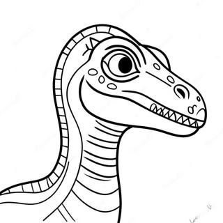 Velociraptor Coloring Page 1171-937