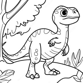 Velociraptor Coloring Page 1171-938