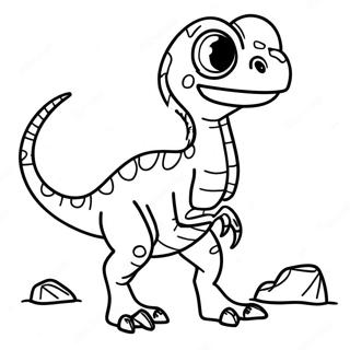 Velociraptor Coloring Page 1171-939