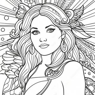 Fearless Album Cover Coloring Page 11797-9573