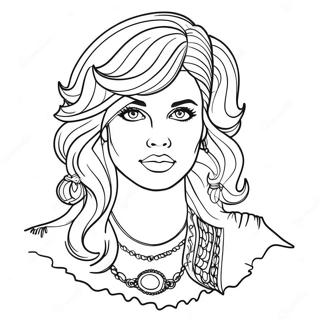 Fearless Album Cover Coloring Page 11797-9574