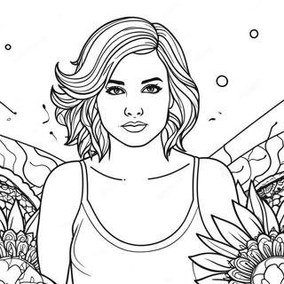 Fearless Album Cover Coloring Page 11797-9575