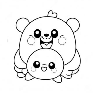 Tsum Tsum Coloring Page 11826-9594