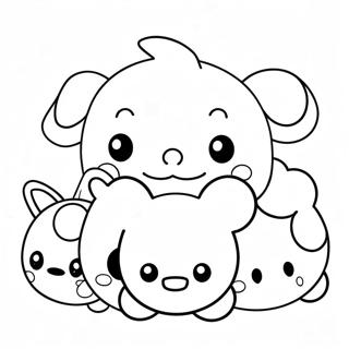 Tsum Tsum Coloring Page 11826-9595