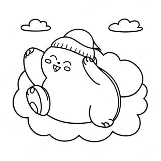 Snorlax Coloring Pages