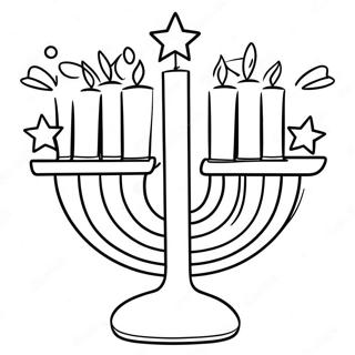 Cute Hanukkah Coloring Pages