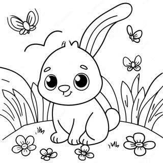 Spring Animal Coloring Page 11956-9698