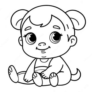 Baby Alive Coloring Page 11976-9715