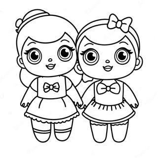 Lol Surprise Dolls Coloring Page 12006-9734