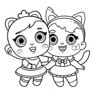 Lol Surprise Dolls Coloring Page 12006-9735