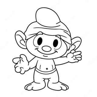 Smurf Coloring Pages