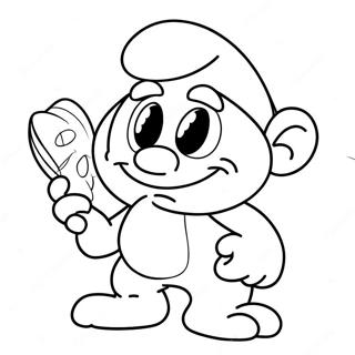 Smurf Coloring Page 12056-9774